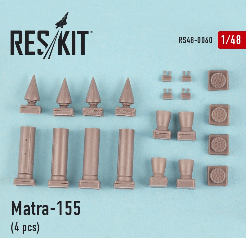 

RS48-0060 Matra-155 4 шт. Hunter, Canberra, Harrier, Phantom, Jaguar, Hawk, Strikemaster,