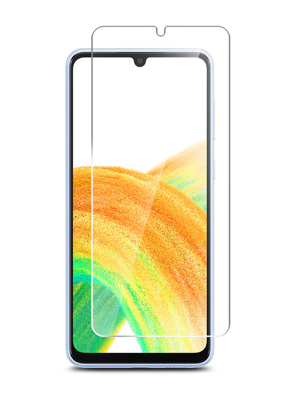 

Защитное стекло для Samsung Galaxy A33 гибридное прозрачное, Samsung Galaxy A33