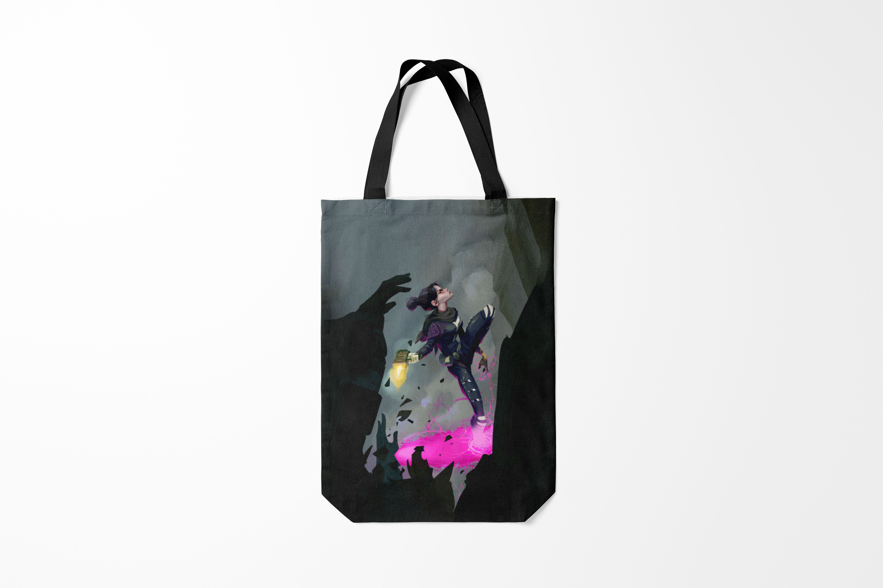 

Сумка шoппер унисекс Burnettie Apex Legends Wraith,, Apex Legends Wraith