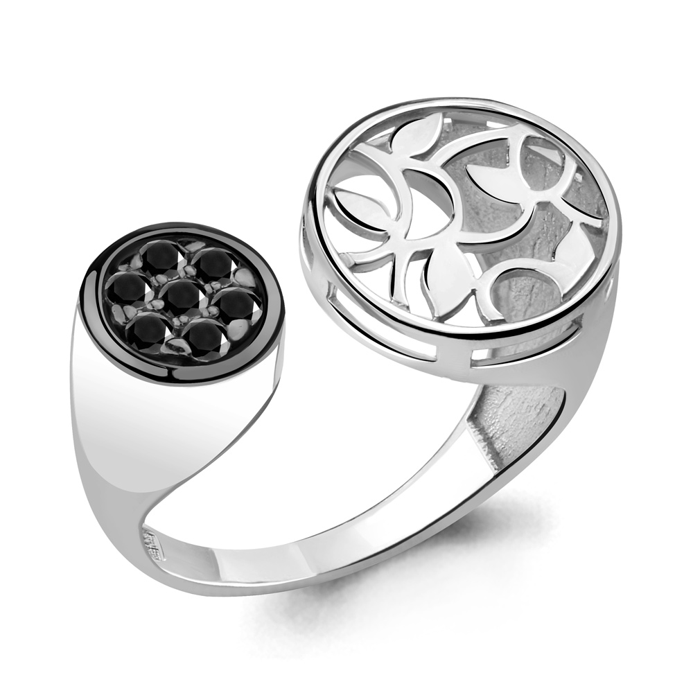 

Кольцо из серебра р. 19,5 AQUAMARINE 68519Ч_925_р, 68519Ч_925_р
