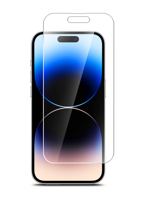 

Защитное стекло для Apple iPhone 14 Pro гибридное прозрачное, Apple iPhone 14 Pro