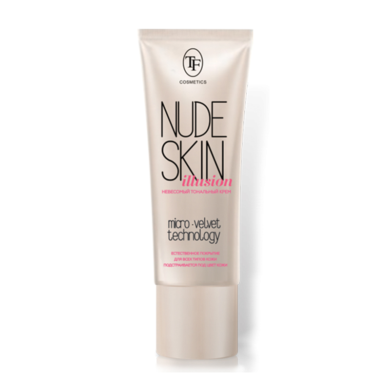 

Тональный крем TF cosmetics Nude Skin Illusion тон 104 Натурально-бежевый 40 мл