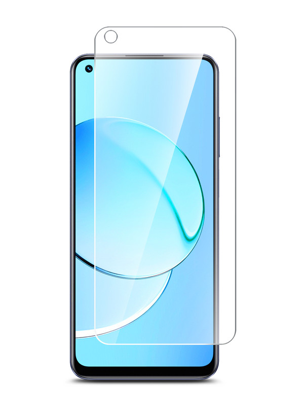 

Защитное стекло для Realme 10 гибридное прозрачное, Realme 10