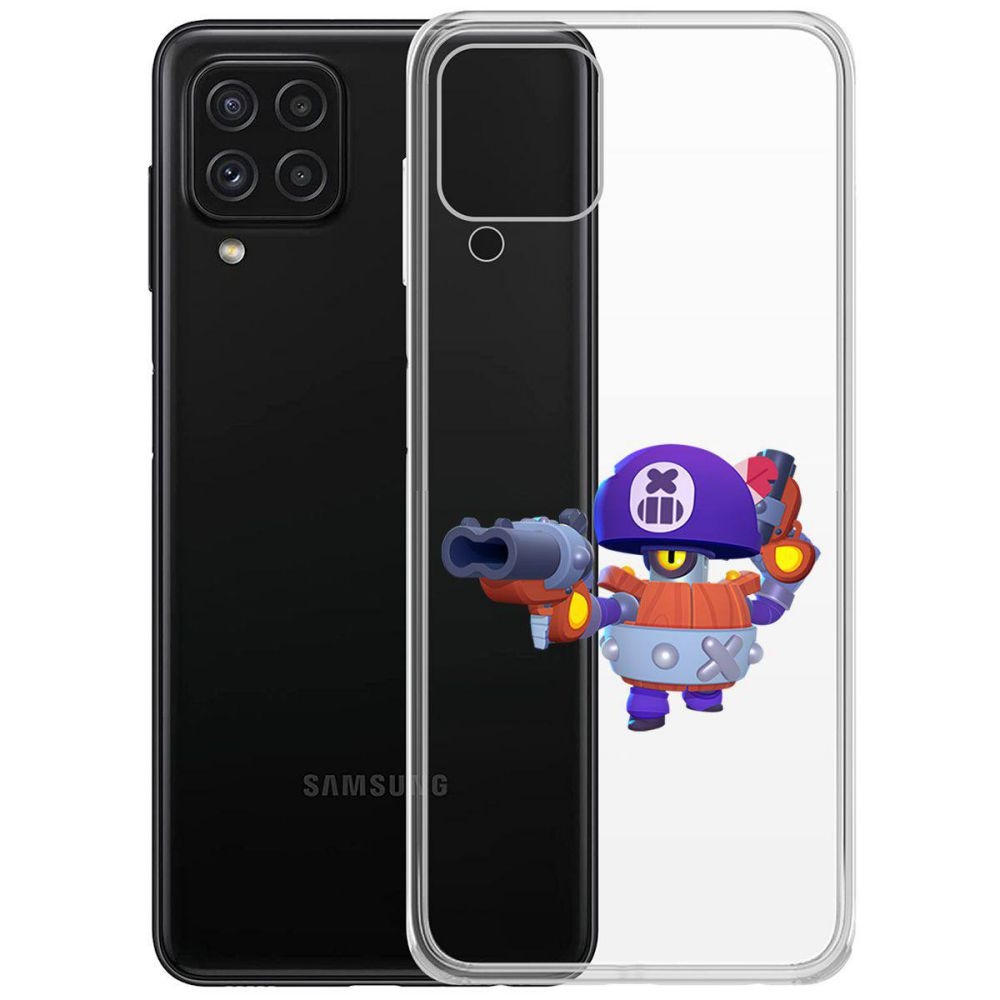 

Чехол-накладка Brawl Stars-Дэррил для Samsung Galaxy A22/M22 (A225/M225)