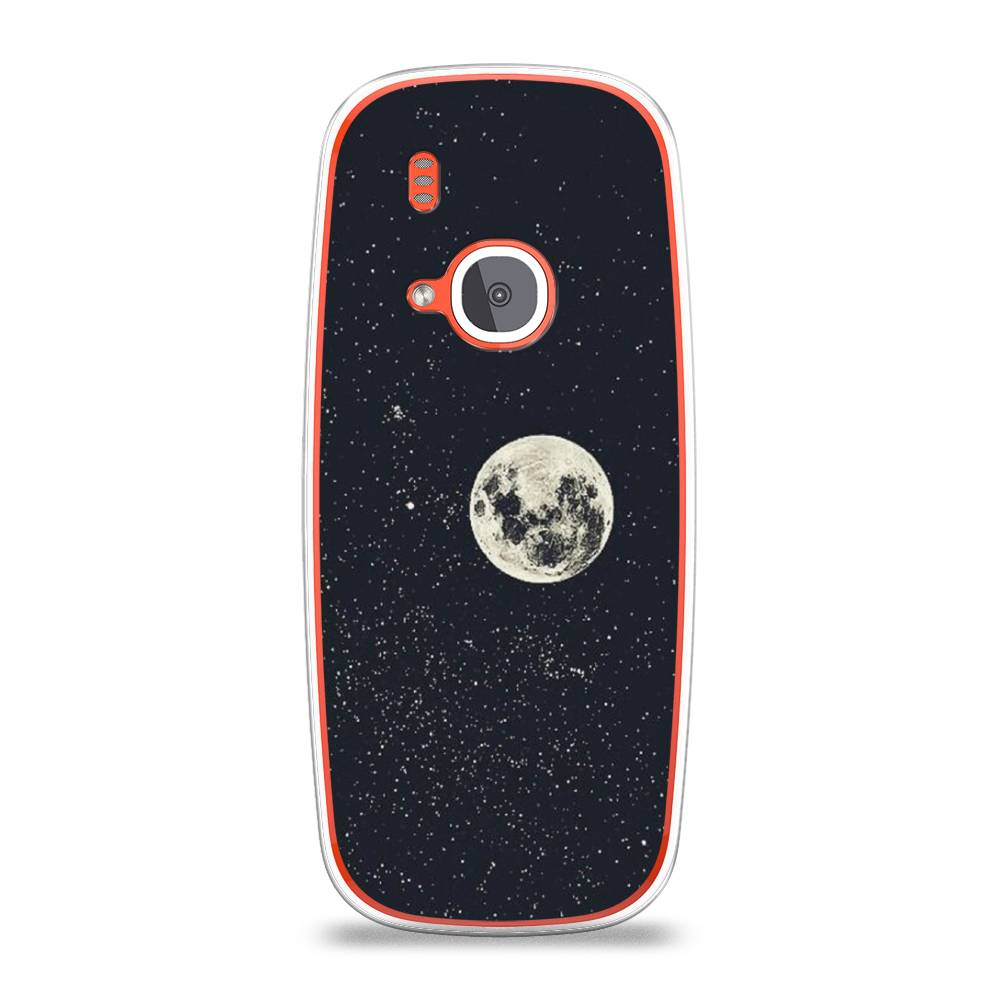 

Чехол на Nokia 3310 (2017) "Полнолуние", Красный, 120550-2