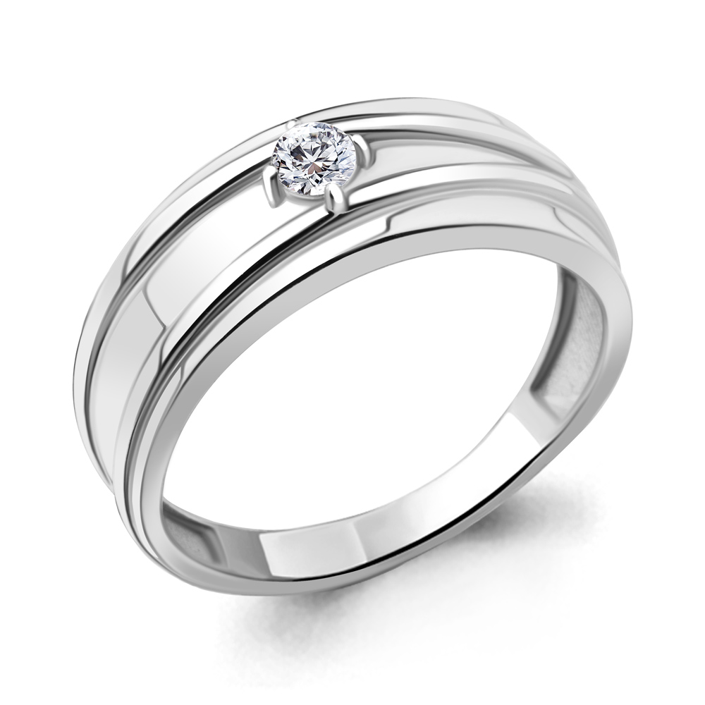 

Кольцо из серебра р. 17 AQUAMARINE 67170А_925_р, 67170А_925_р