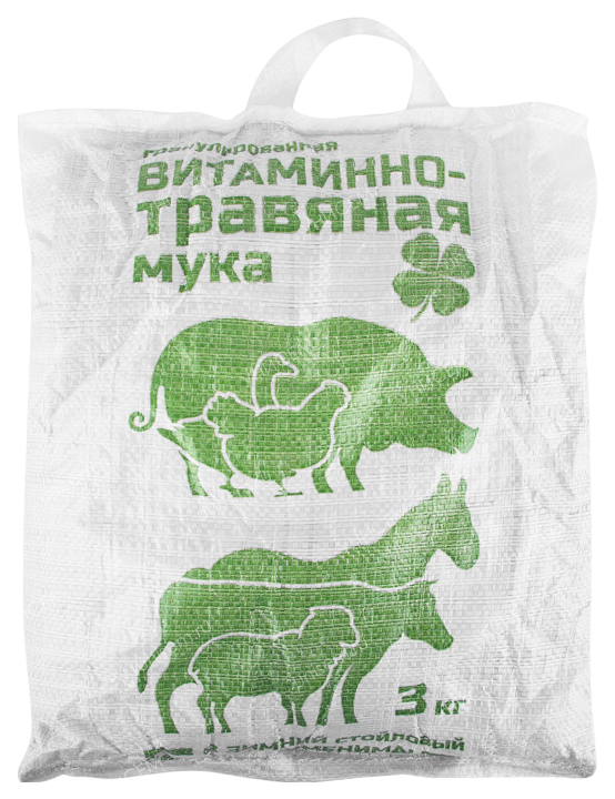 Белковая добавка для всех видов с/х животных Ваше Хозяйство, 3 кг, 1 шт