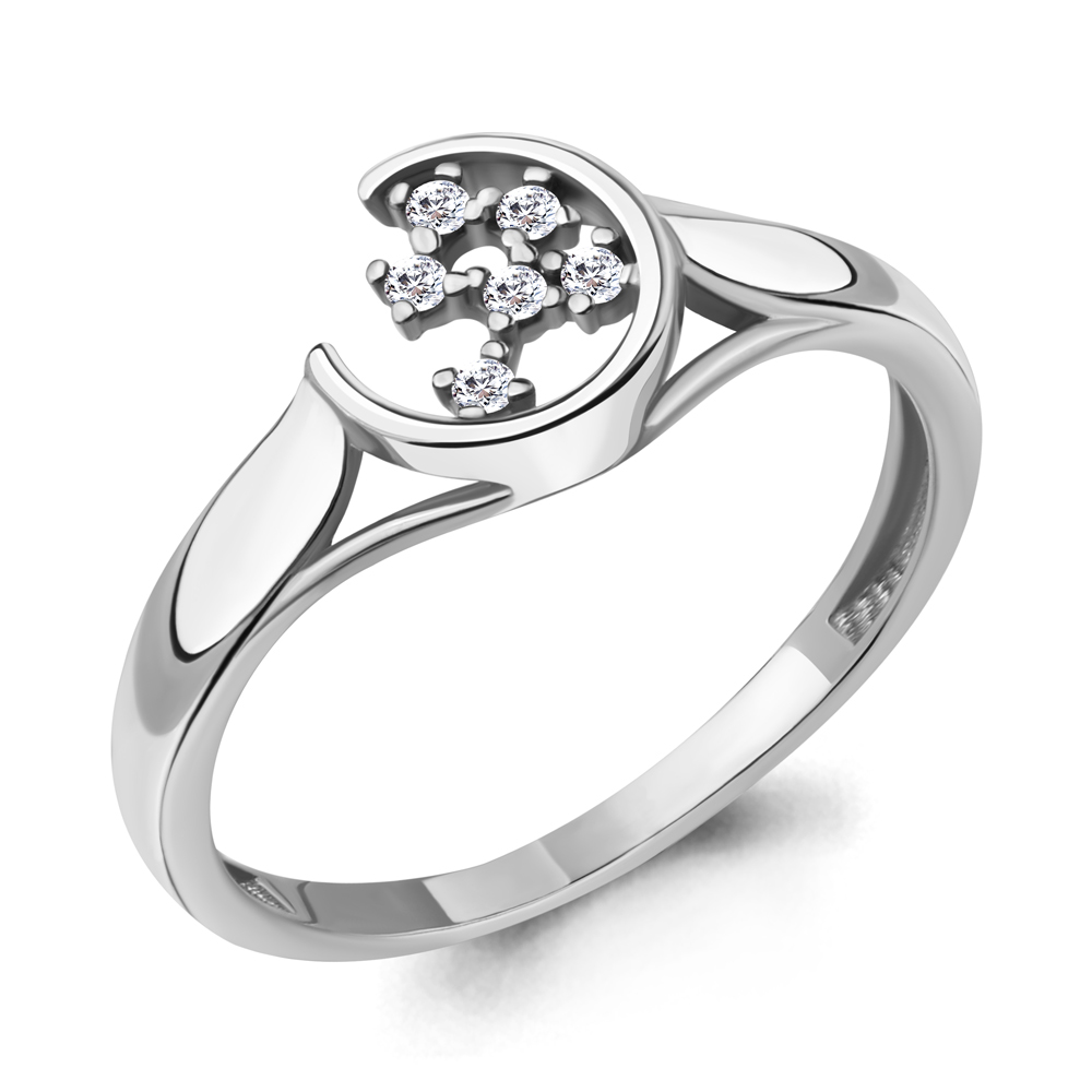 

Кольцо из серебра р. , AQUAMARINE 68759А_925_р, 68759А_925_р