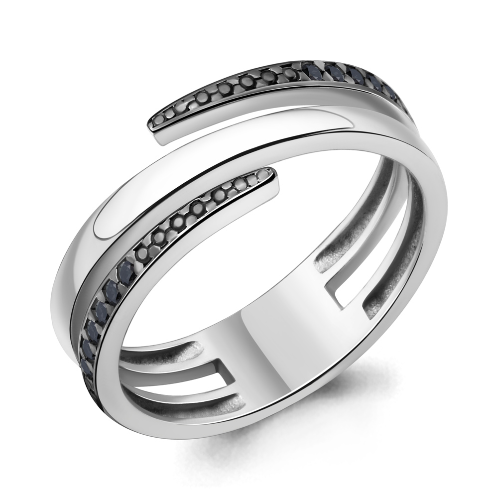 

Кольцо из серебра р. 16,5 AQUAMARINE 67210Ч_925_р, 67210Ч_925_р