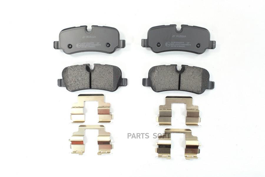 

Колодки Задние Land Rover D3/Range Rover Sport Zf Russia Gdb1632 Zfr Zf Russia Gdb1632Zfr