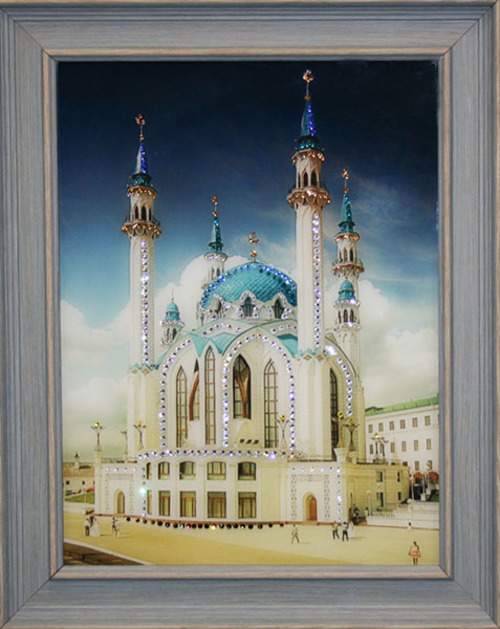 

Картина с кристаллами Мечеть Кул-шариф 1545 39х49 см, картина