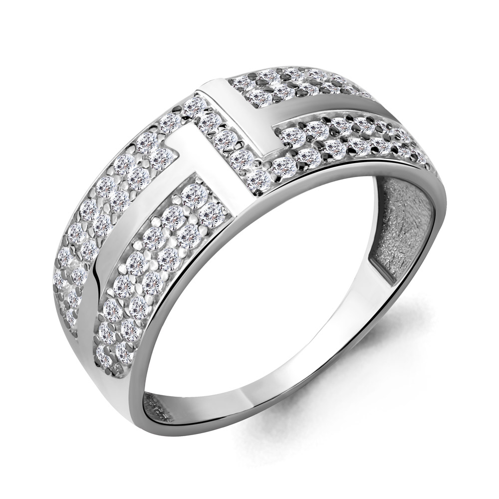

Кольцо из серебра р. 17 AQUAMARINE 68382А_925_р, 68382А_925_р
