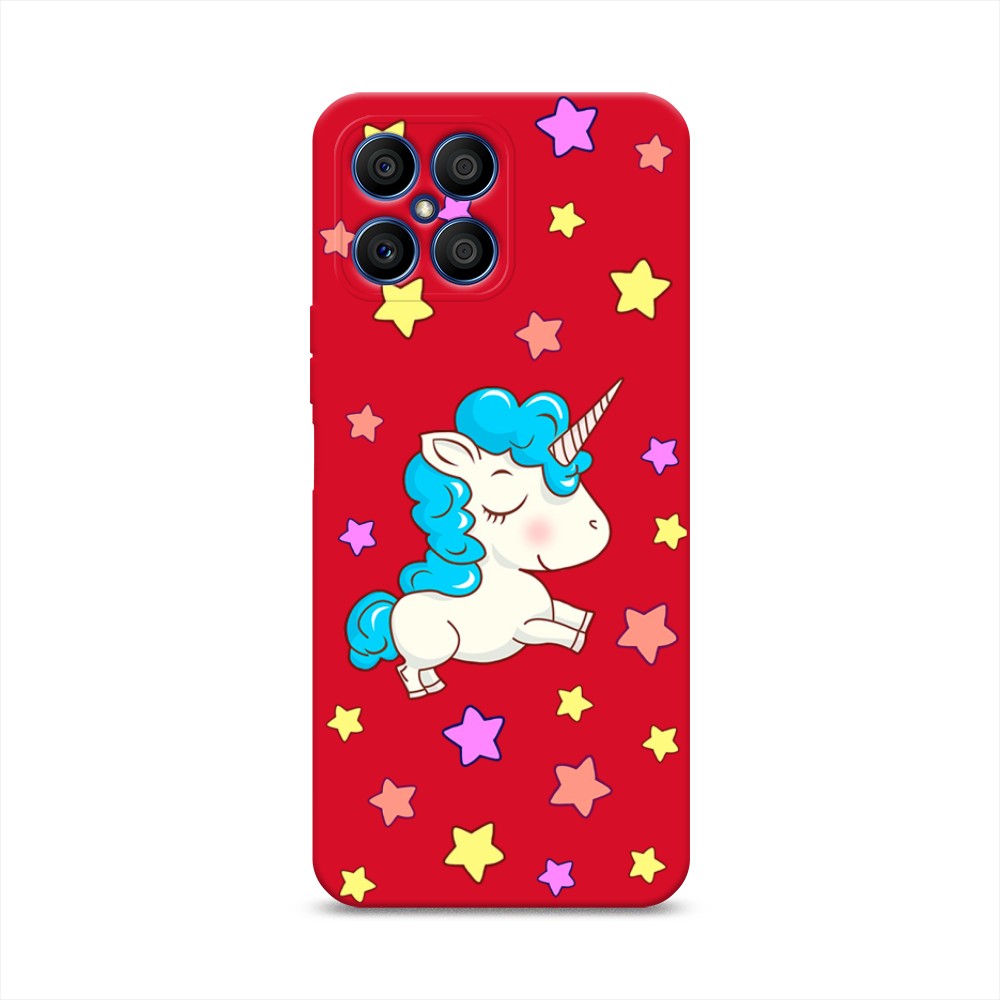 

Чехол Awog на Honor X8 "Звездный единорог", Голубой;фиолетовый;желтый, 6107653-1