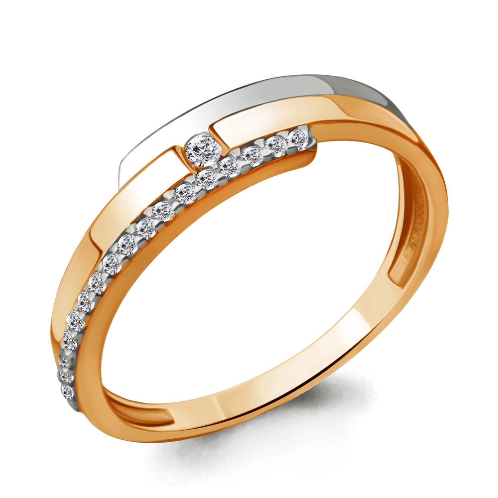 

Кольцо из золота р. 16,5 AQUAMARINE 64387А_585_кз, 64387А_585_кз