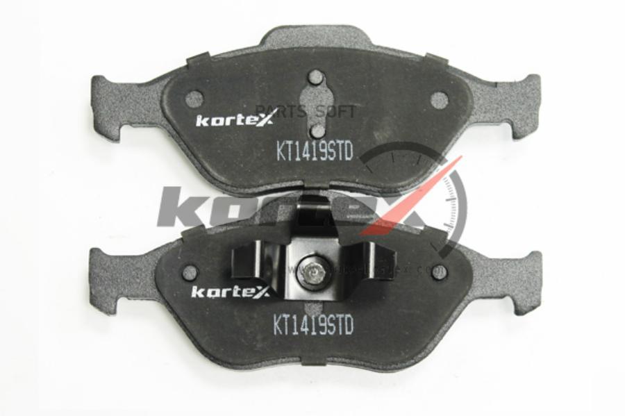 Колодки Торм. Ford Fiestafusionmazda 2 Перед.К-Т Kt1419std KORTEX арт. KT1419STD