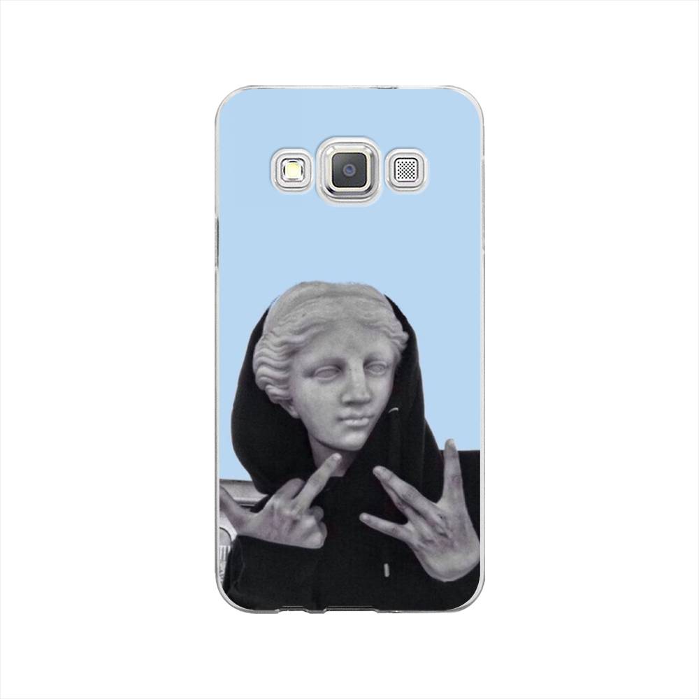 

Чехол Awog на Samsung Galaxy A3 / Самсунг A3 "SWAG статуя", Голубой, 20150-9