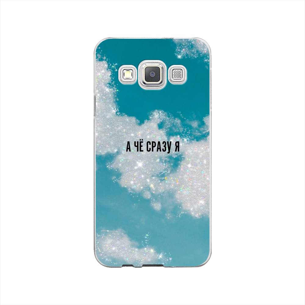 

Чехол Awog на Samsung Galaxy A3 / Самсунг A3 "Че сразу я", Серебристый;черный, 20150-6