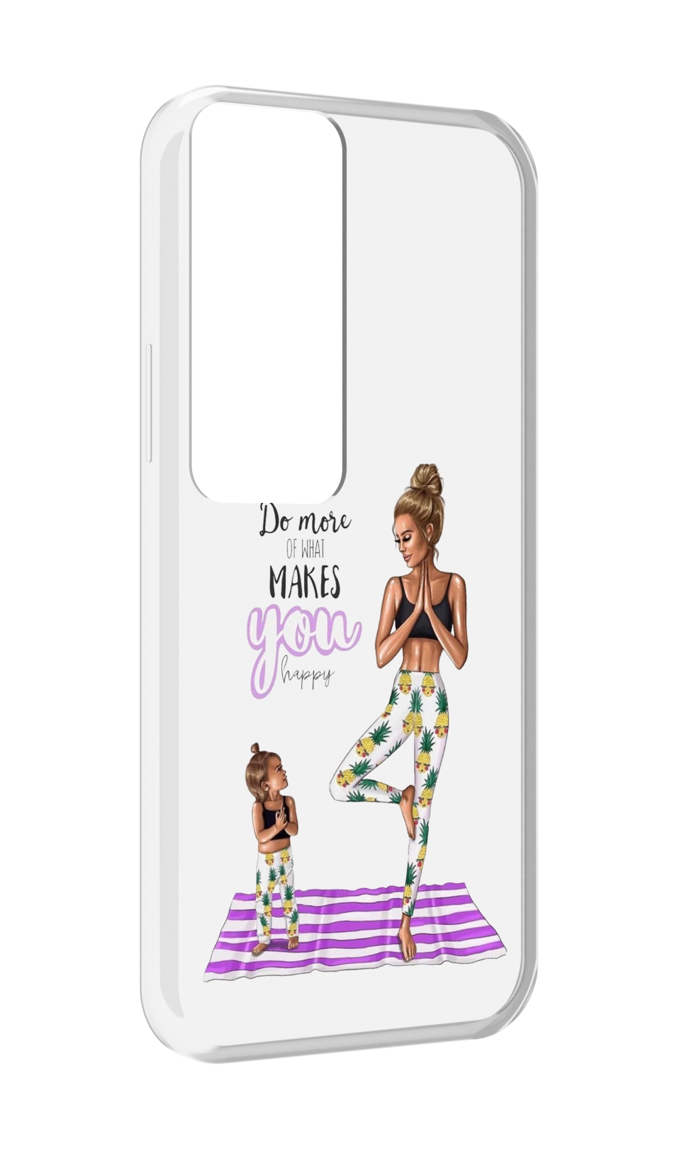 

Чехол MyPads Девочки-в-ананасах для Tecno Pova Neo 2, Прозрачный, Tocco