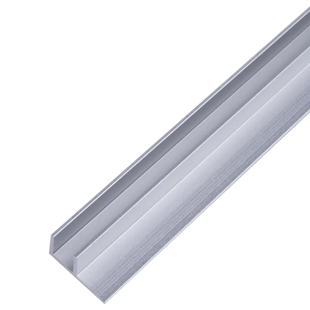

Планка для стеновой панели угловая 60x1.7x0.4 см алюминий, Серебристый
