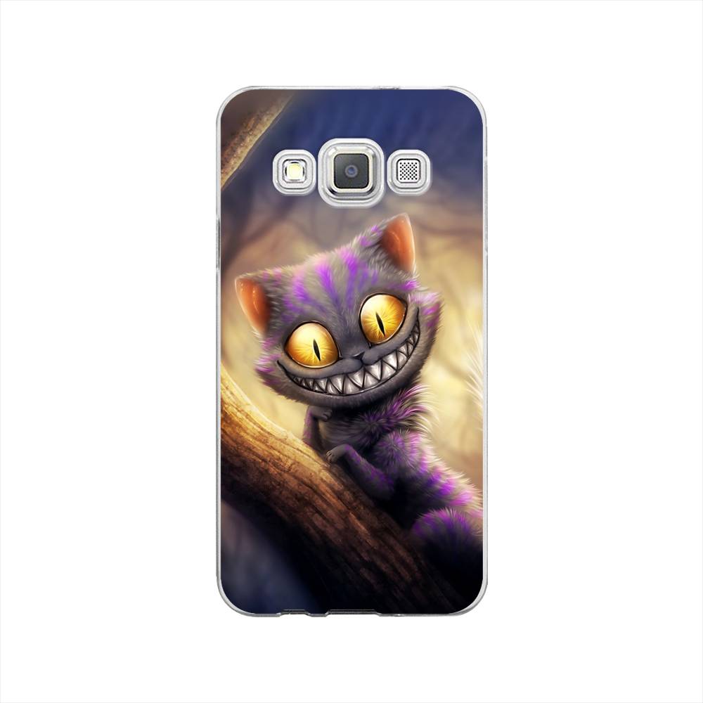 

Чехол Awog на Samsung Galaxy A3 / Самсунг A3 "Cheshire Cat", Фиолетовый;желтый, 20150-1