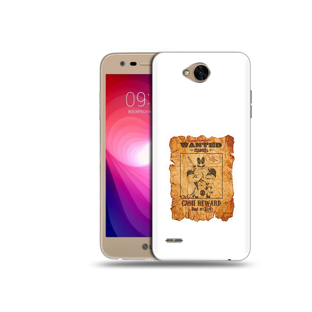 

Чехол MyPads Tocco для LG X Power 2 дедпул, Прозрачный, Tocco