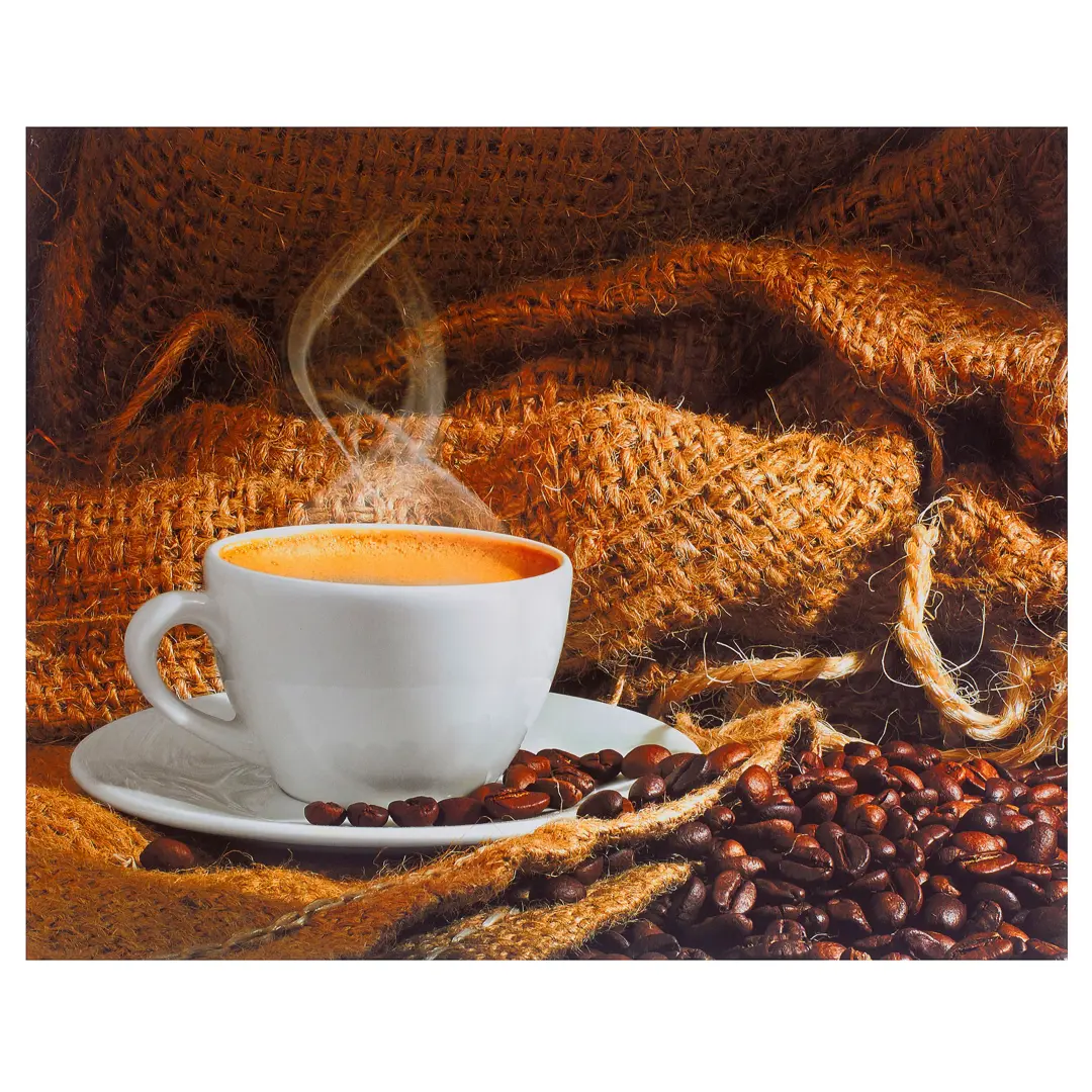 

Картина без рамы 40х50 см Coffee