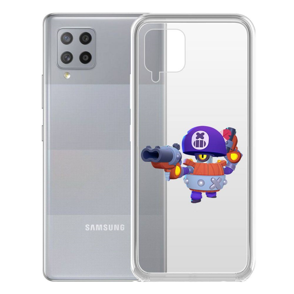 

Чехол-накладка Brawl Stars-Дэррил для Samsung Galaxy A42 5G (A426)