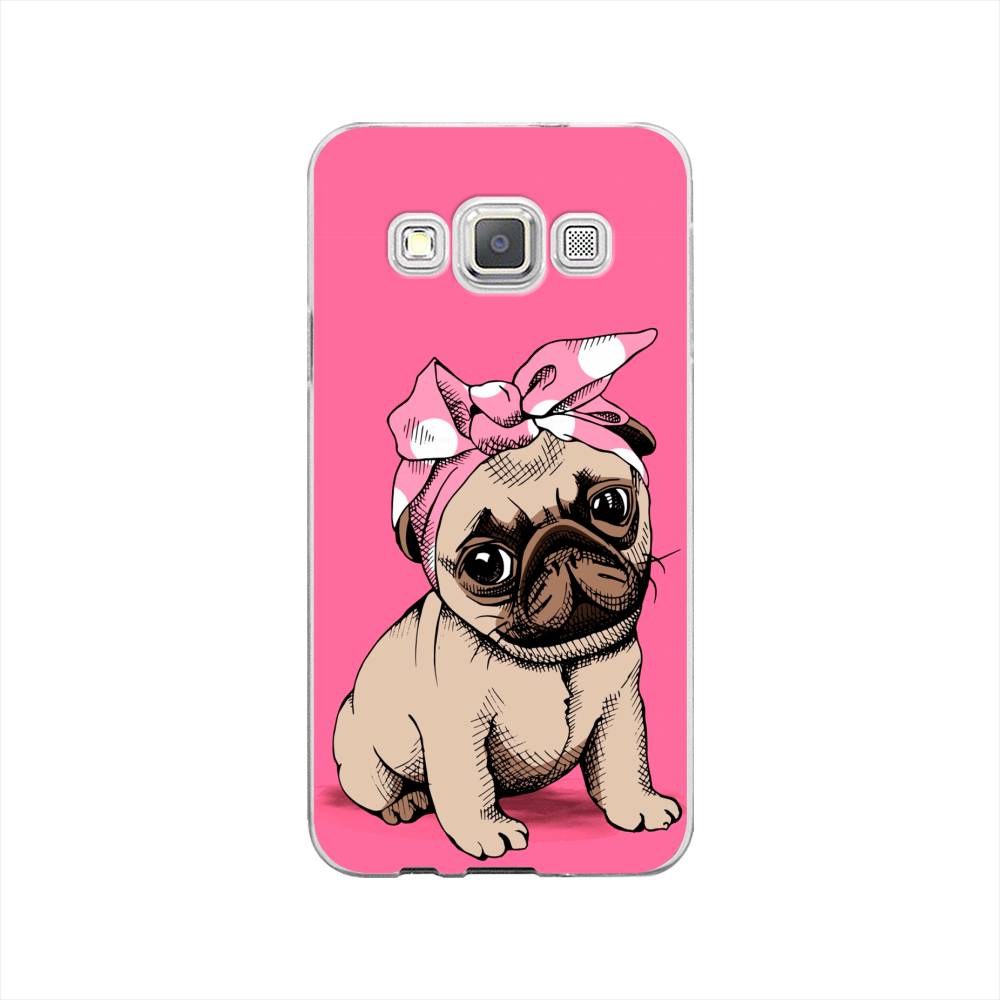 

Чехол Awog на Samsung Galaxy A3 / Самсунг A3 "Dog Pin-Up", Розовый;бежевый, 20150-2