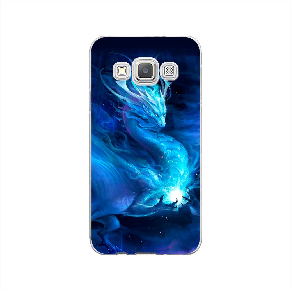 

Чехол Awog на Samsung Galaxy A3 / Самсунг A3 "Лунный дракон", 20150-1