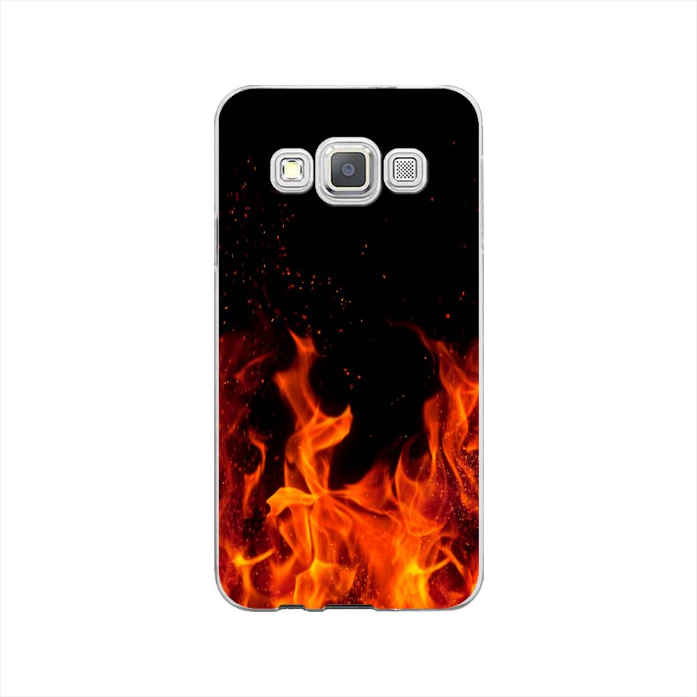 

Чехол Awog на Samsung Galaxy A3 / Самсунг A3 "Все в огне", Оранжевый;черный, 20150-4
