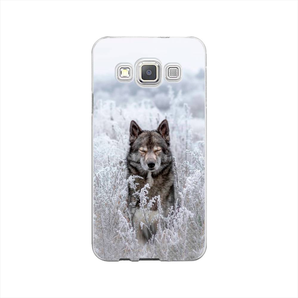 

Чехол Awog на Samsung Galaxy A3 / Самсунг A3 "Волк в поле", Белый;черный, 20150-1