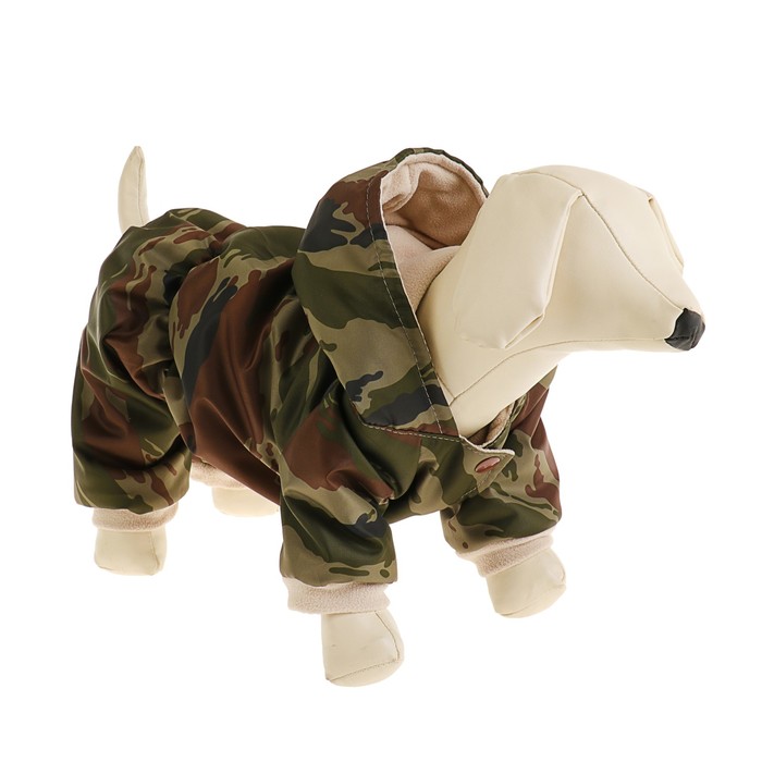 

Комбинезон Камуфляж на синтепоне 2XL (ДС 34 см, ОШ 34-36 см, ОГ 44 см) микс цветов