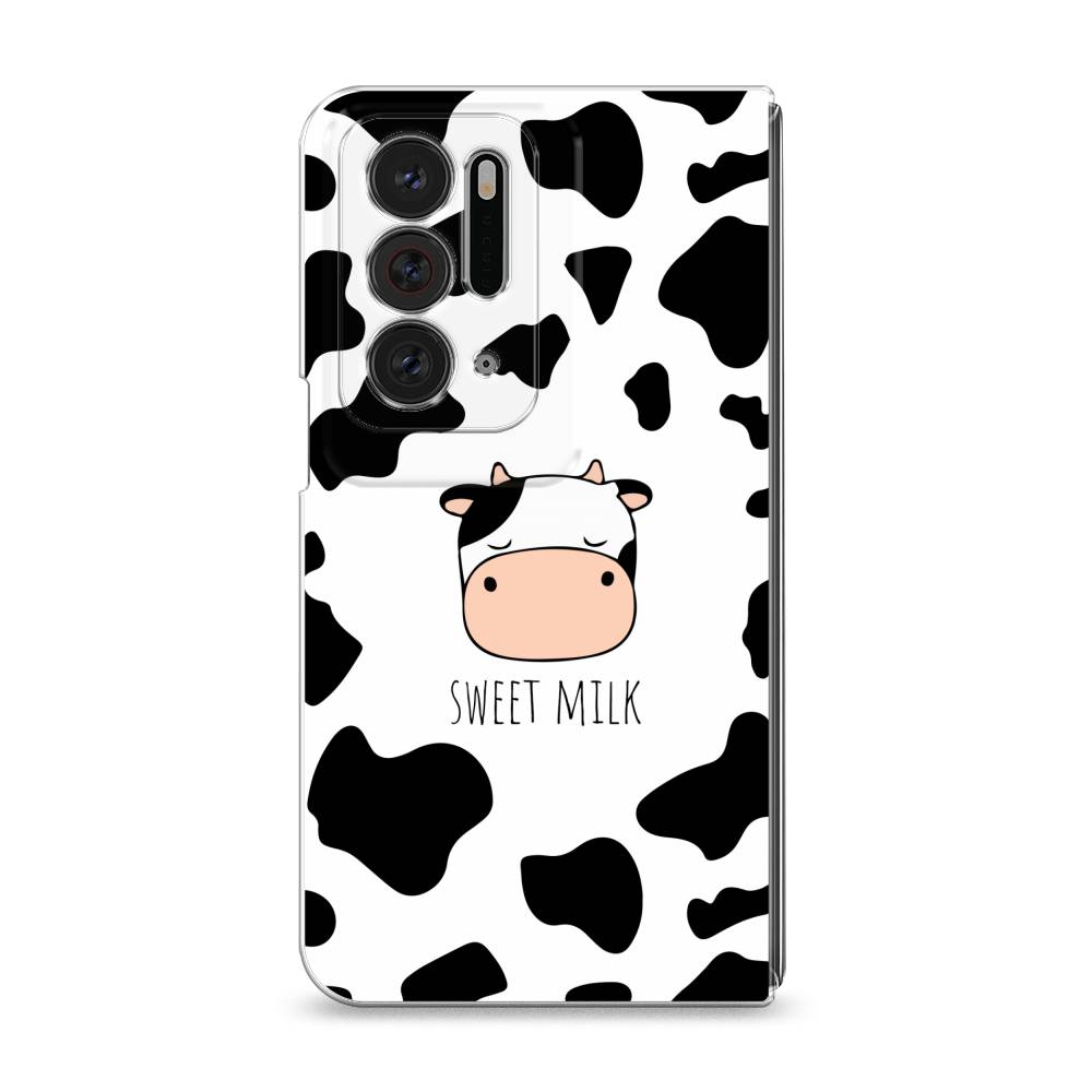 

Чехол на Oppo Find N "Sweet milk", Розовый;белый;черный, 259650-1