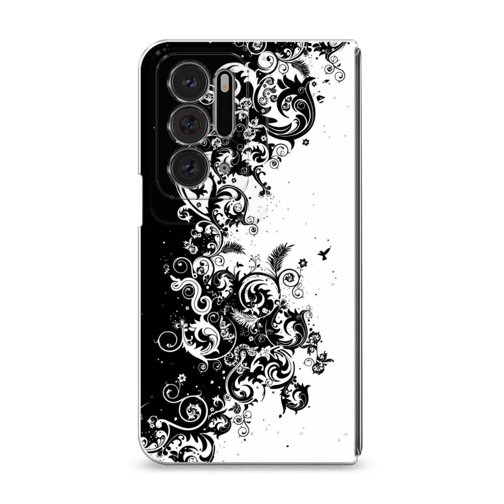 

Чехол на Oppo Find N "Черно белый узор", Белый;черный;серый, 259650-3