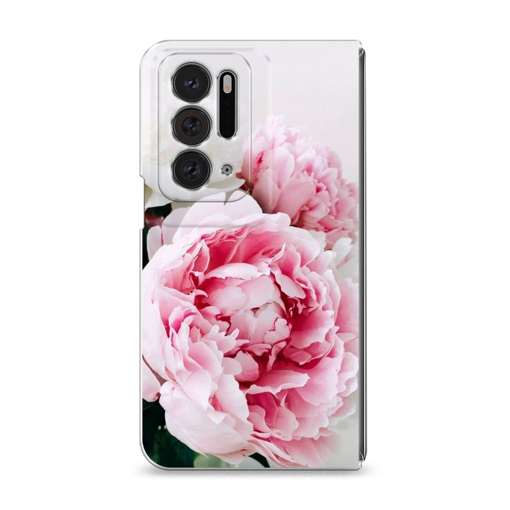 

Чехол на Oppo Find N "Розовые и белые пионы", Розовый;белый, 259650-2