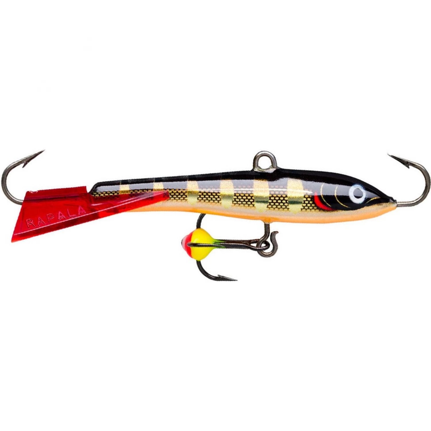 

Балансир Rapala Jigging Rap Color Hook 5 /STBG, Золотистый;красный;черный, Jigging Rap