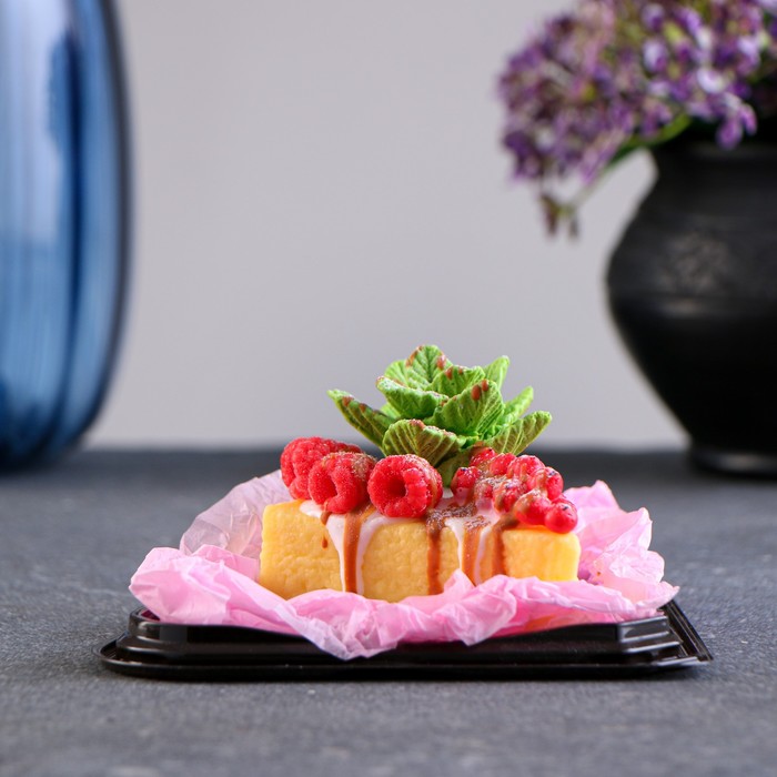 

Фигурное мыло "Кусочек торта" 150гр