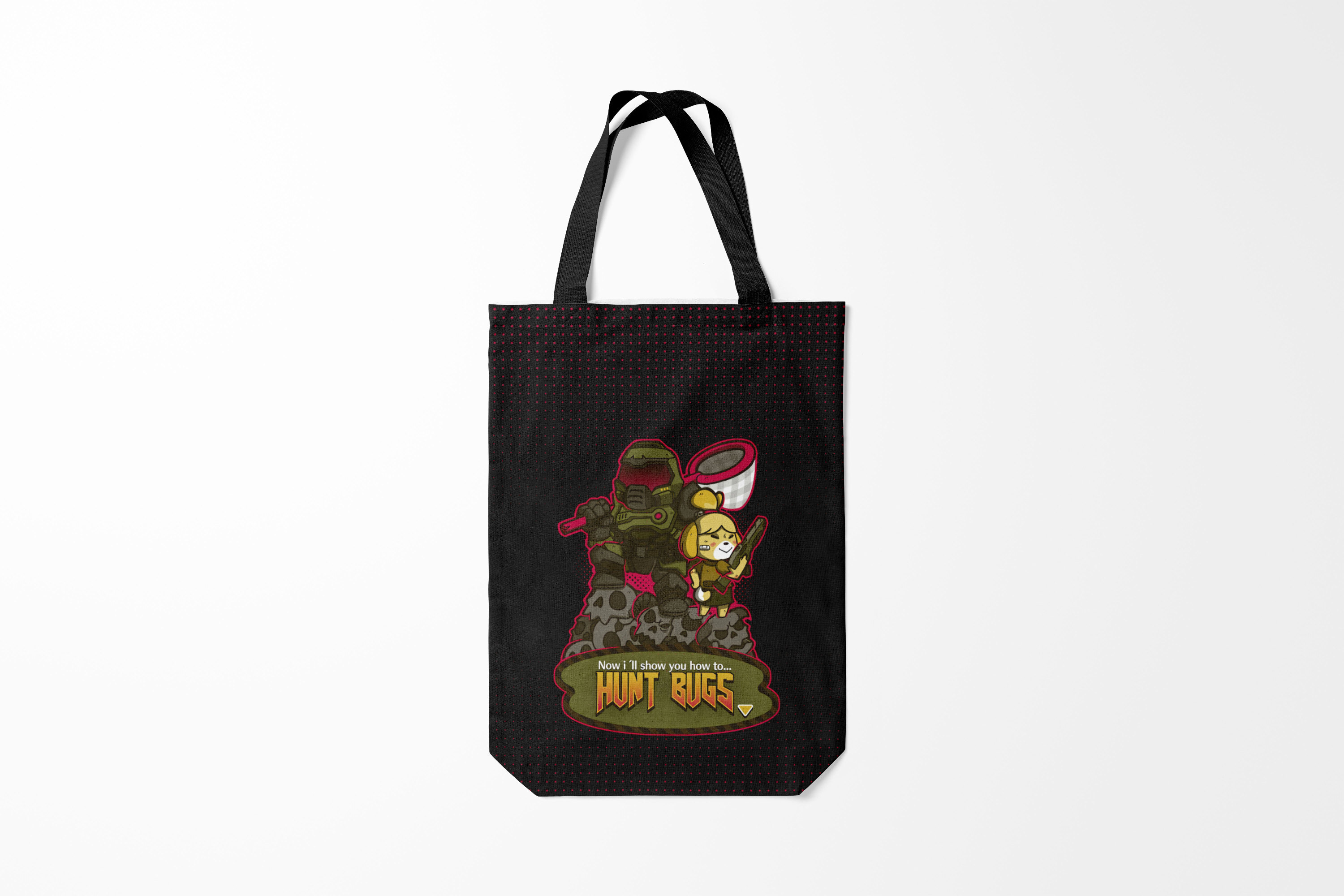 

Сумка шoппер унисекс Burnettie Animal Crossing Doom x,, Animal Crossing Doom x