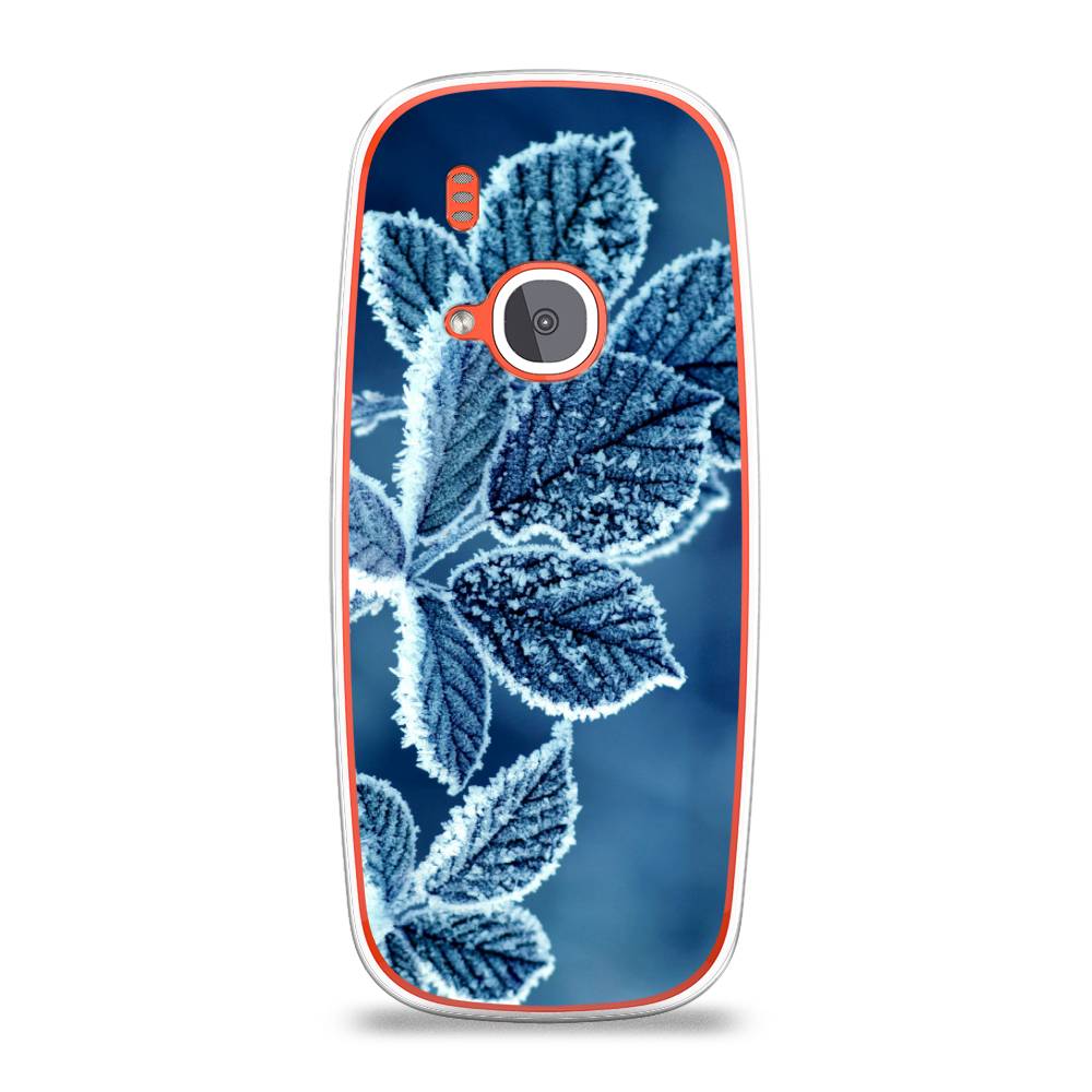 

Чехол на Nokia 3310 (2017) "Зима 6", Голубой;белый, 120550-2