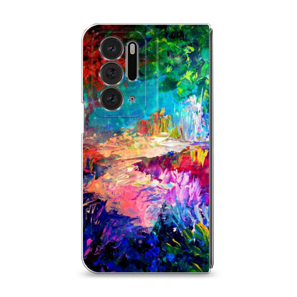 

Чехол на Oppo Find N "Лес-гуашь", Синий;розовый;зеленый, 259650-4