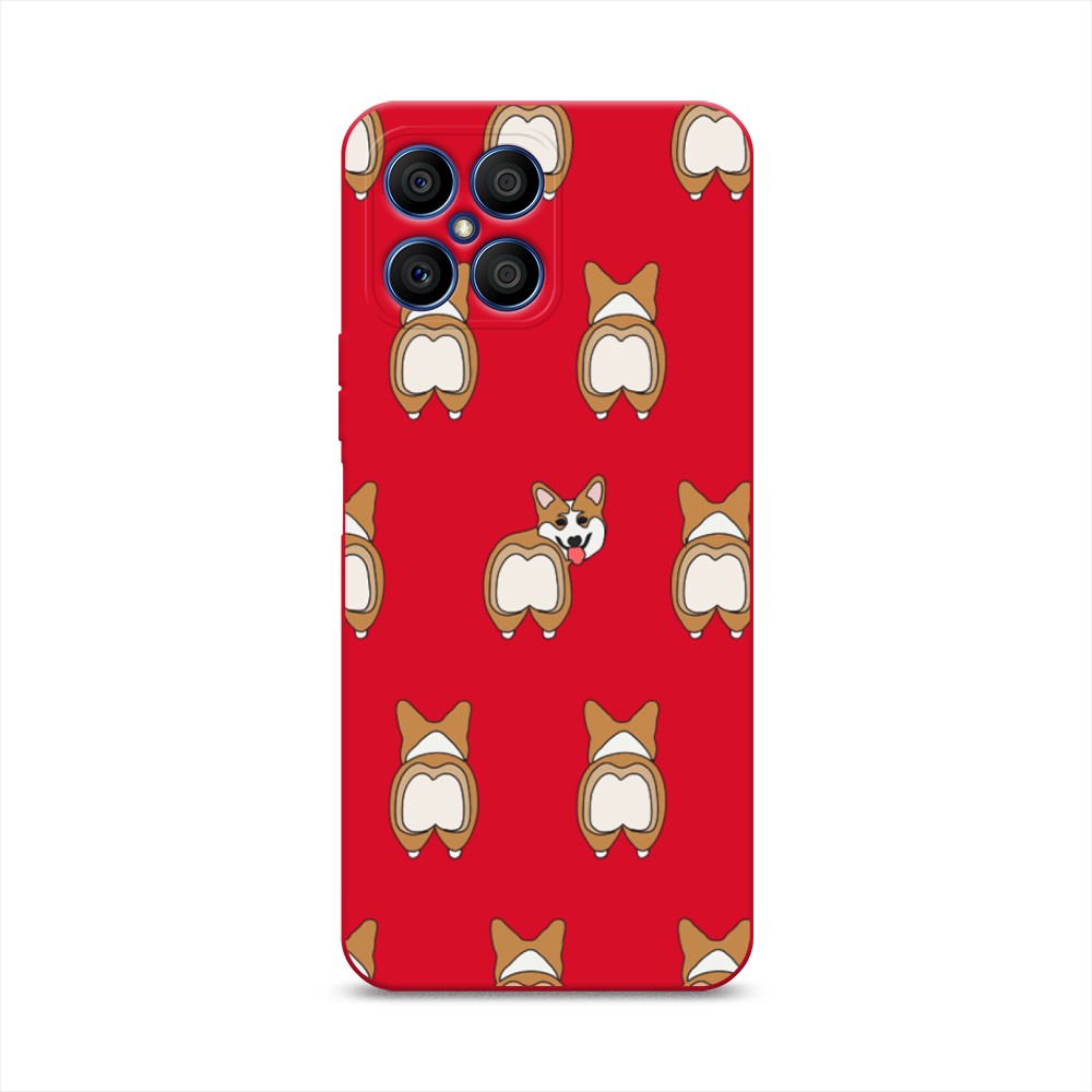 

Чехол Awog на Honor X8 "Милый корги фон", Белый;бежевый;коричневый, 6107653-1