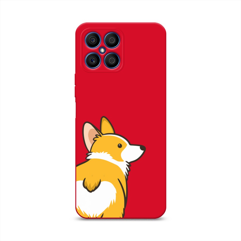 

Чехол Awog на Honor X8 "Корги следуй за мной", Желтый;бежевый;белый, 6107653-1