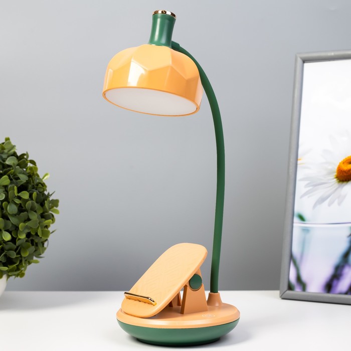 

Настольная лампа Эдельс LED 3Вт 3000-6000К USB АКБ желтый 12,5х12,5х39,5 см