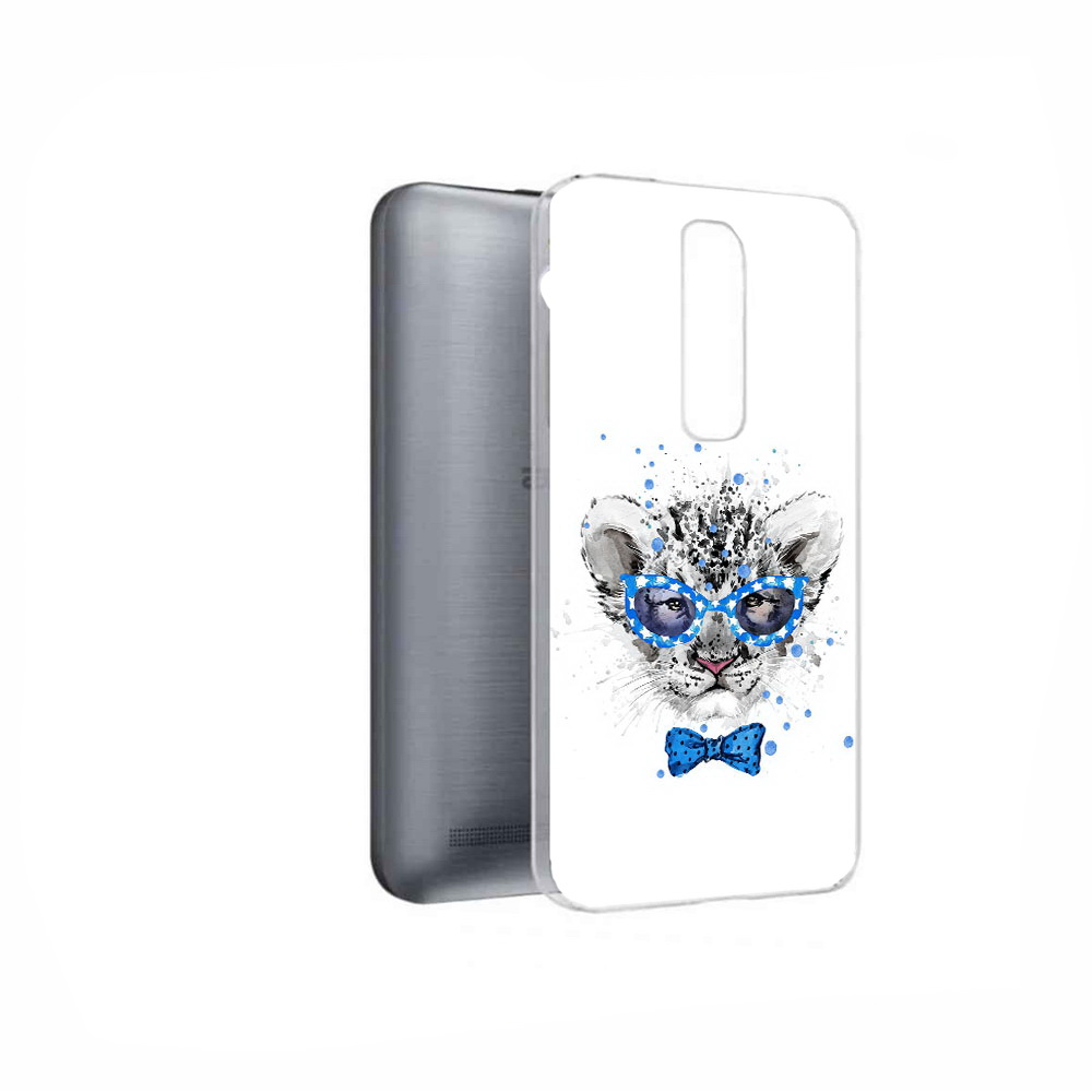

Чехол MyPads Tocco для Asus ZenFone 2 Laser (ZE601KL) тигренок с бабочкой, Прозрачный, Tocco
