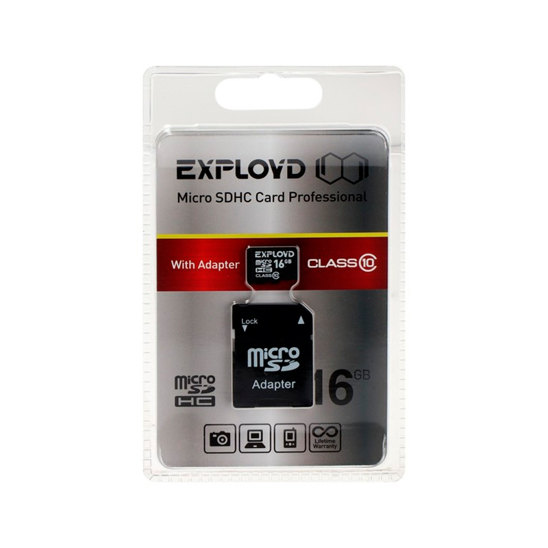

Карта памяти NoBrand Micro SDHC 16Гб