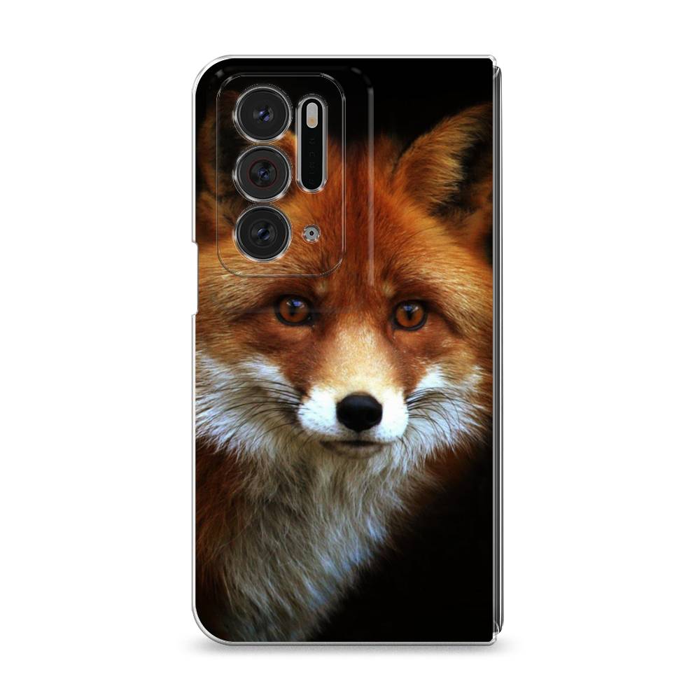 

Чехол на Oppo Find N "Лиса 2", Оранжевый;черный;серый, 259650-1