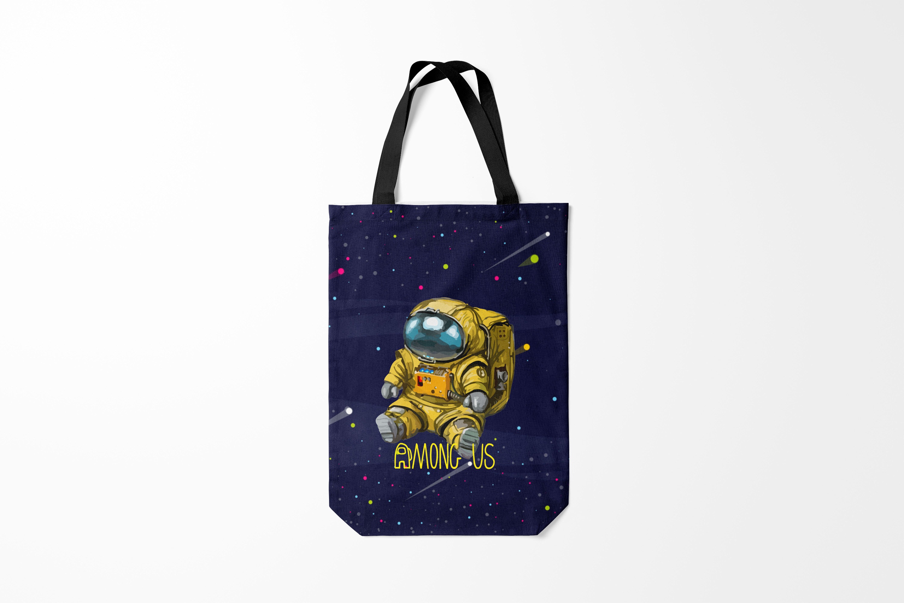 

Сумка шoппер унисекс Burnettie Among us Space,, Among us Space