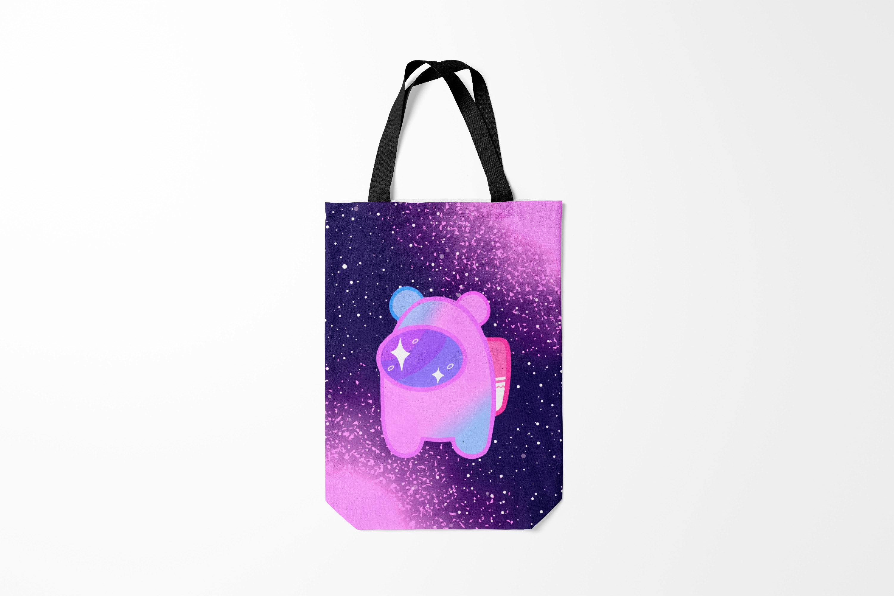 

Сумка шoппер унисекс Burnettie Among us SPACE,, Among us SPACE