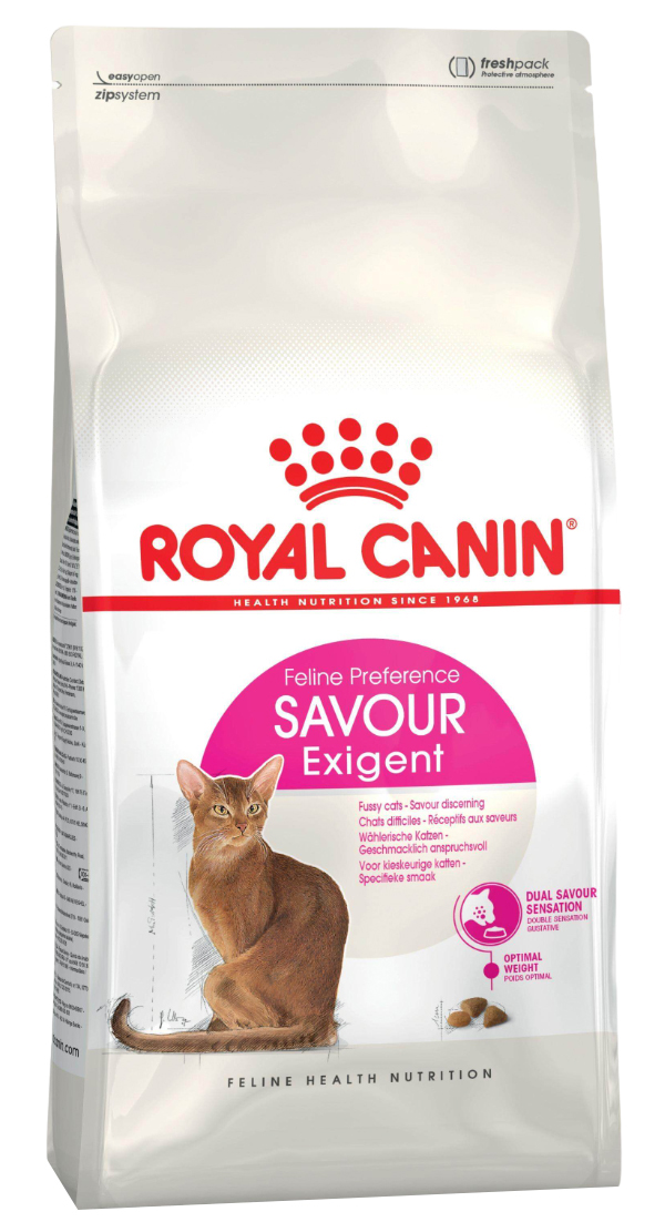 фото Сухой корм для кошек royal canin savour exigent , 2 кг