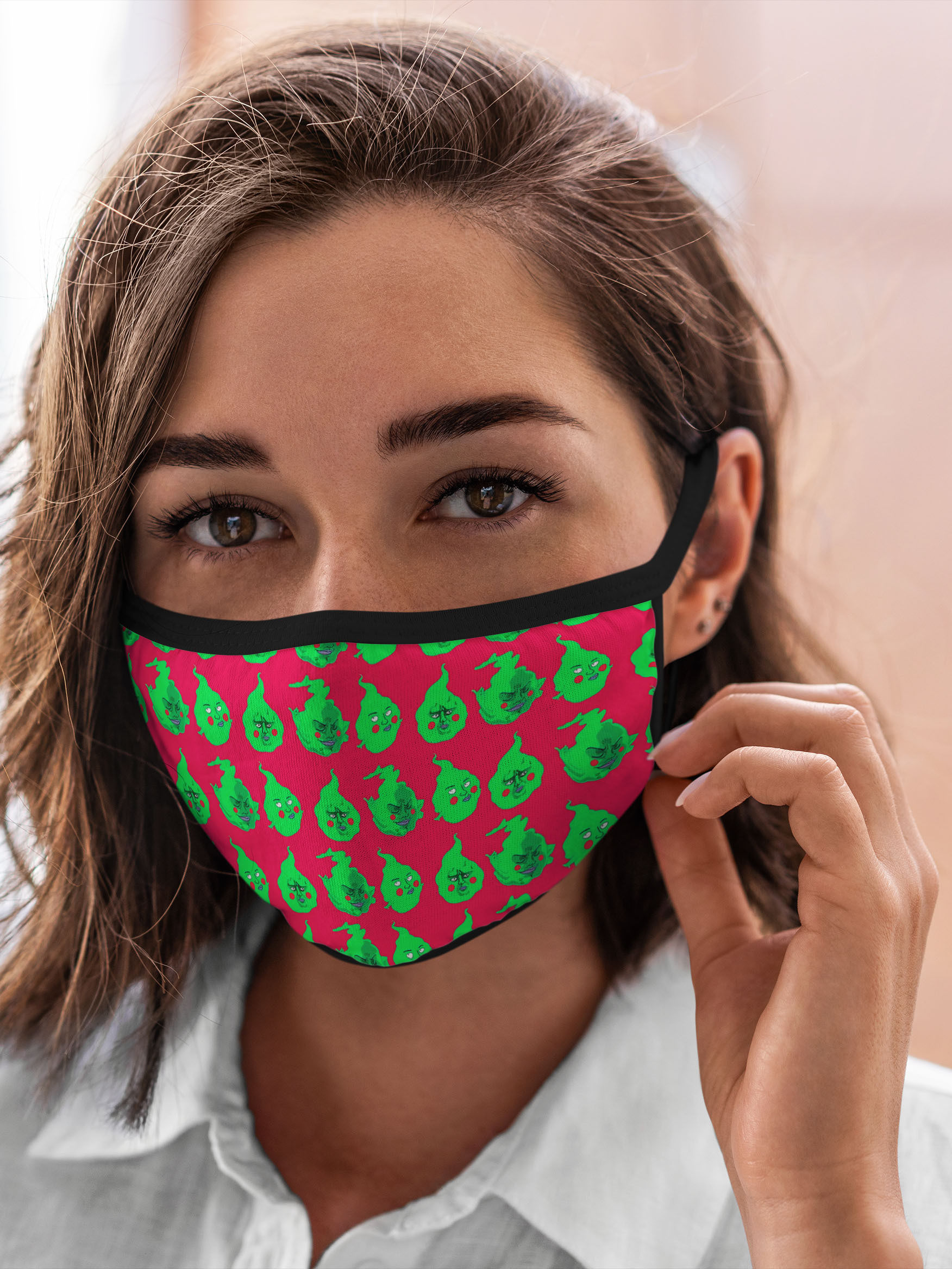 

Многоразовая маска унисекс Burnettie Моб Психо 100, Разноцветный, Моб Психо 100